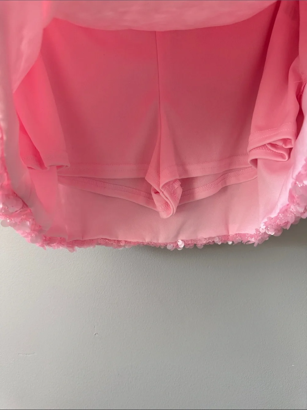 Windsor Serving Shine Sequin Mini Skort - Size L